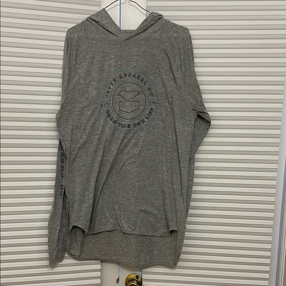 Gray Hooded Sweatshirt - Picture 1 of 3